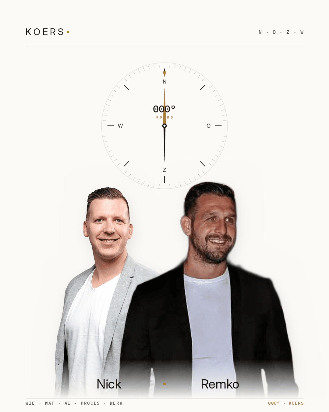 Nick en Remko van Koers